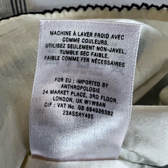 Anthropologie Maeve Changing Stripes Strapless Dress, Size 4, EUC - Picture 10 of 13